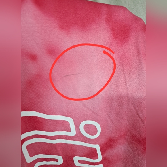 Mens Red Tie Dye Kool Aid Sweatpants - Picture 13 of 14